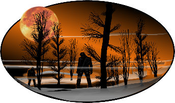 Lone Zombie looking for his next meal